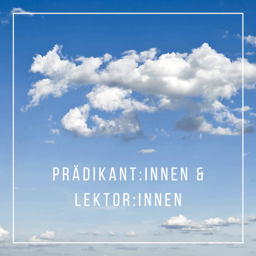 Prädikant:innen & Lektor:innen