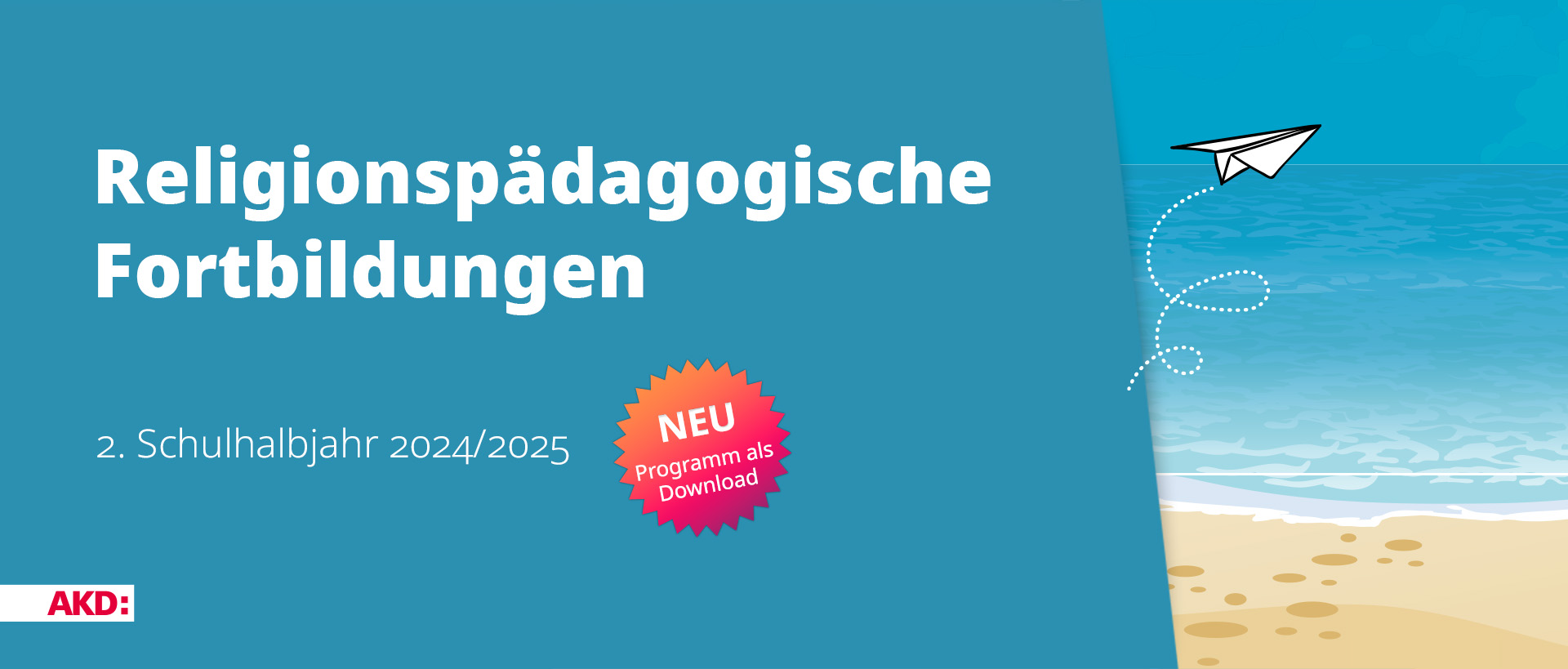 Religionspädagogische Fortbildungen 2024/2025