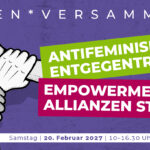 Frauenversammlung 2027: Antifeminismus entgegentreten: Empowerment und Allianzen stärken!