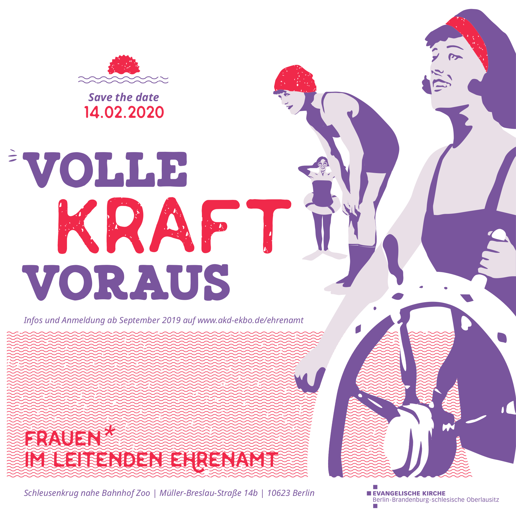 Frauen im leitenden Ehrenamt EKBO Save the Date 20-02-14