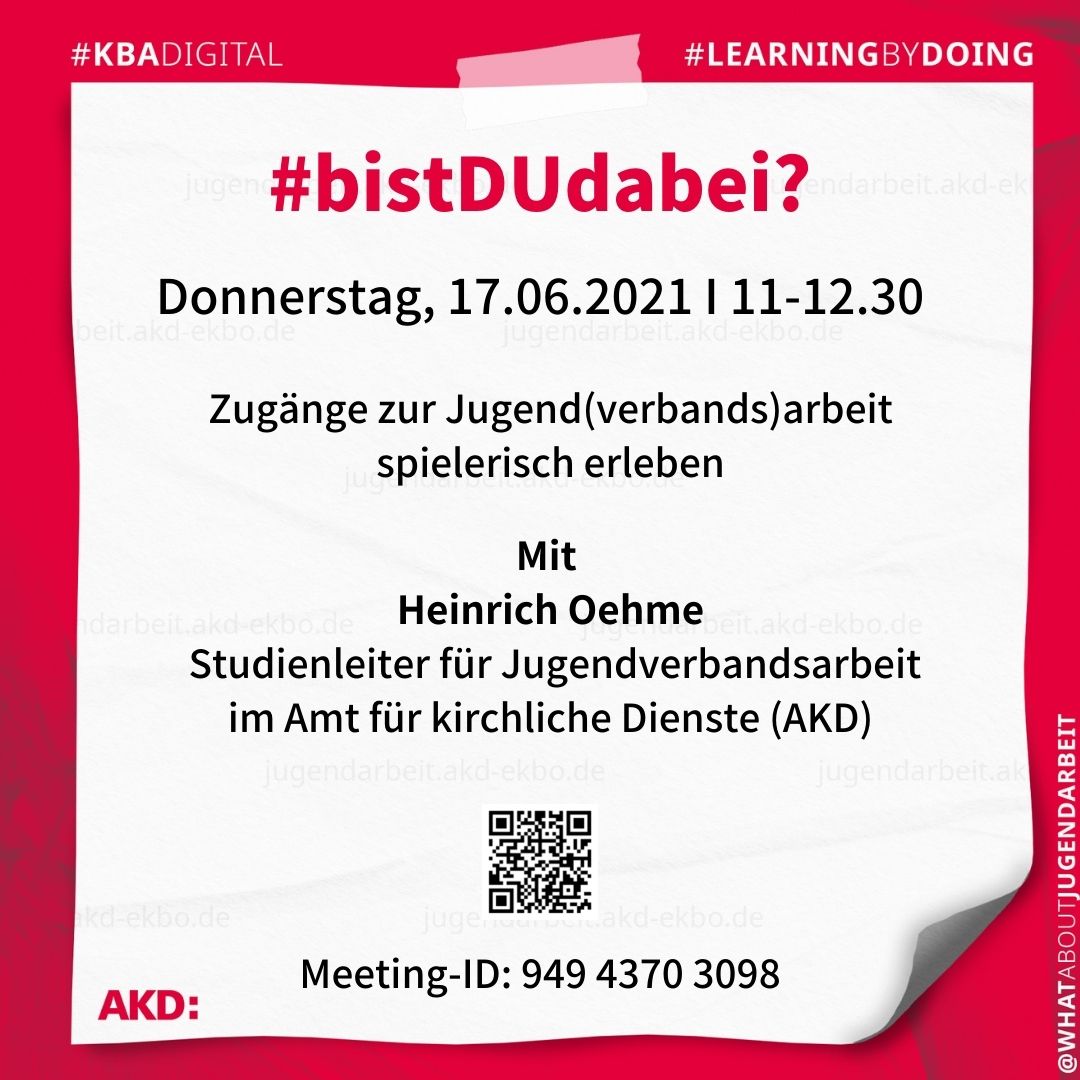 #bistDUdabei? #learningbydoing #kbadigital